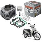 Kit Motor Cilindro Pistão Juntas Honda Biz 110 2016 2017 2018 2019 2020 2021 2022 2023 2024 2025