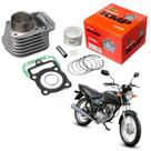 Kit Motor Cilindro Pistão Juntas Honda Cg 125 Titan Fan 2000 2001
