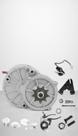 Kit Motor Elétrico Bicicleta 24V 250W Completo Kit Motor Elétrico Bicicleta 24V 250W Completo