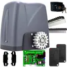 Kit Motor Portão Dz Nano Turbo 600Kg 3,5m 1/3 Cremamlheira Rossi -