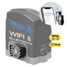 Kit Motor Portão Wifi Deslizante Dz Izzy 300 App Celular S/Crem