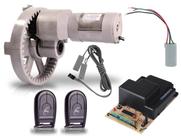 Kit Motor Portas de Enrolar de até 16 m² Cremalheira Alumínio Roller