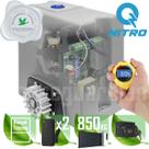 Kit Motor Rossi Dz4 Nitro 2 Control Portão 850kg
