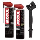 Kit motul c1 + c4 + escova Kit motul c1 + c4 + escova