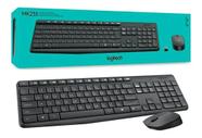 Kit mouse e teclado logitech mk235 sem fio