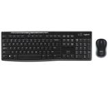 Kit mouse e teclado logitech mk270 sem fio pto