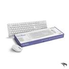 Kit Mouse e Teclado Sem Fio Viper Pro Office VO204 Branco