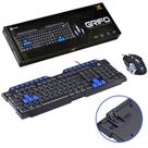 Kit Mouse Gamer Escritório USB Até 2400DPI Ergonômico + Teclado Padrão ABNT2 Resistente a Derramamentos Vinik Kit Mouse Gamer Escritório USB Até 2400DPI Ergonômico + Teclado Padrão ABNT2 Resistente a Derramamentos Vinik
