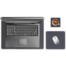 Kit Mouse Pad 43x30cm Tapete Protetor De Mesa + 20x20cm Com Porta Copos