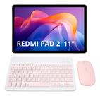 Kit Mouse Teclado Bluetooth Colorido Para Redmi Pad 2 Kit Mouse Teclado Bluetooth Colorido Para Redmi Pad 2