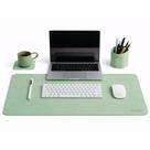 Kit Mousepad Deskpad Médio 70x30cm Premium em material ecológico + Porta Copo e Porta Lápis Deskpad Antiderrapante -