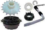 Kit Movimento Central Catraca Para Bicicletas Aro 12 Nathor