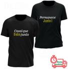 Kit Mozão Casal Que Bebe Junto 2 Camisetas Kit Mozão Casal Que Bebe Junto 2 Camisetas