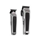 Kit mq force barber pro digital - maquina de corte bivolt + maquina de acabemento bivolt