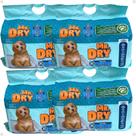 Kit Mr. Dry: 4 Tapetes Higiênicos 60x60cm Com 30 Unidades