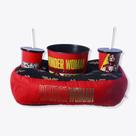 Kit Mulher Maravilha Almofada Porta Pipoca Suede - DC