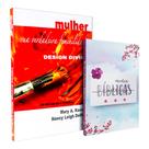 Kit Mulher Sua Verdadeira Feminilidade Vol. 1 + Caderno de Anotações Bíblicas Aquarela