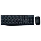Kit Multi Teclado e Mouse Sem Fio Slim, 1600 DPI, Conexão USB e 2.4Ghz, com Pilhas Inclusas, Preto - TC270