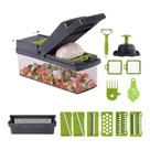 Kit multifunções cortador fatiador ralador de legumes e alimentos