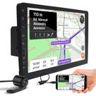 Kit Multimídia 1 Din 9 Polegadas + Câmera Ré Fiat Palio G4 2008 2009 2010 2011 2012 Espelhamento USB Bluetooth