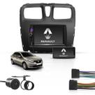 Kit Multimidia 2 Din Bt Mp5 7" Espelha Renault Sandero 16/18