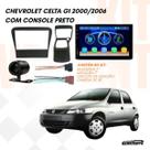 Kit Multimidia 7 MP5 Espelhamento Camera Moldura Celta Conector