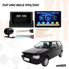 Kit Multimidia 7 MP5 Espelhamento Camera Moldura Uno Chicote Conector