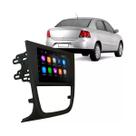 Kit Multimídia 7 Polegadas MP5/BT 2Din + Moldura Preta 2din Saveiro Gol Voyage G5 AP546