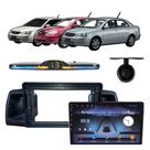Kit Multimídia 9" Android com Câmera Borboleta e Sensor de Estacionamento Toyota Corolla 20032006