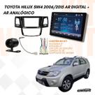 Kit Multimidia 9 MP5 Carplay Camera Moldura SW4 Chicote Adaptador Antena