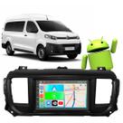 Kit multimidia android 7" jumpy expert 18/22 7" preto fosco