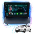 Kit Multimídia Android 9p Fiesta 2010-2013 4GB+64GB Carplay