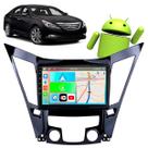 Kit Multimidia Android Carplay 9 Pol Sonata 2011 a 2014 + Câmera