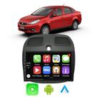 Kit Multimidia Android Carplay Grand Siena 2013 a 2021 9 Pol Waze Tv