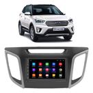 Kit Multimídia Android Creta 2016 2017 2018 2019 2020 2021 2022 7" Tv Online GPS Integrado Bt