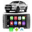 Kit Multimidia Android Hilux 2012-2015 7 Pol Carplay Youtube