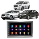 Kit Multimidia Android Onix 2013 2015 2017 2019 7 Pol Wifi BT Rádio