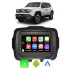 Kit Multimidia Android Renegade 2015-2024 7 Pol Carplay + Câmera de Ré