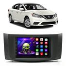 Kit Multimidia Android Sentra 14 16 18 20 7 Pol + Câmera e Moldura