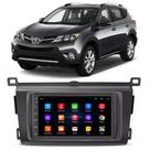 Kit Multimídia Android Toyota Rav4 2013 2014 2015 2016 2017 2018 7 Polegadas Tv Online GPS