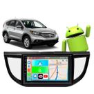 Kit Multimidia CarPlay Android 9” 2GB 32GB CRV 2012-2016 + Câmera