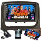 Kit Multimidia com Bluetooth espelhamento + Moldura 7 Polegadas compativel com STRADA STRADA ADVENTURE WEEKEND WEEKEND ADVENTURE SIENA + Camera de ré