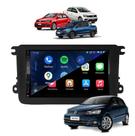 Kit Multimídia Gol Voyage Saveiro 2017 / 2024 7 Pol CarPlay AndroidAuto USB BT - Roadstar 708BR