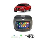 Kit Multimídia Grand Siena 2012 / 2019 Mold Champanhe Android 7 Pol GPS Carplay - 701KC First Option