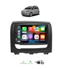 Kit Multimídia Idea 2013 / 2015 Mold Preta 7 Pol CarPlay AndroidAuto - First Option 8100