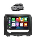 Kit Multimídia Idea 2013 / 2015 Mold Preta Android 7 Pol GPS Carplay - 701KC First Option
