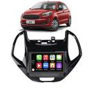 Kit Multimídia Ka 2018 2019 2020 Mold Black 7 Pol CarPlay AndroidAuto Sem Fio - First Option 8100 Kit Multimídia Ka 2018 2019 2020 Mold Black 7 Pol CarPlay AndroidAuto Sem Fio - First Option 8100