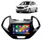 Kit Multimidia Ka 2019 / 2021 Mold Black 7 Pol Android Carplay 2/32GB - 701KC FirstOptionOption