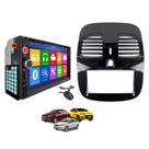 Kit Multimidia Mp5 2 Din Bt Fiat Grand Siena Palio Sporting