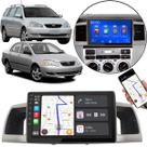 Kit Multimidia MP5 CarPlay 9 Polegadas Corolla Fielder 2003 2004 2005 2006 2007 2008